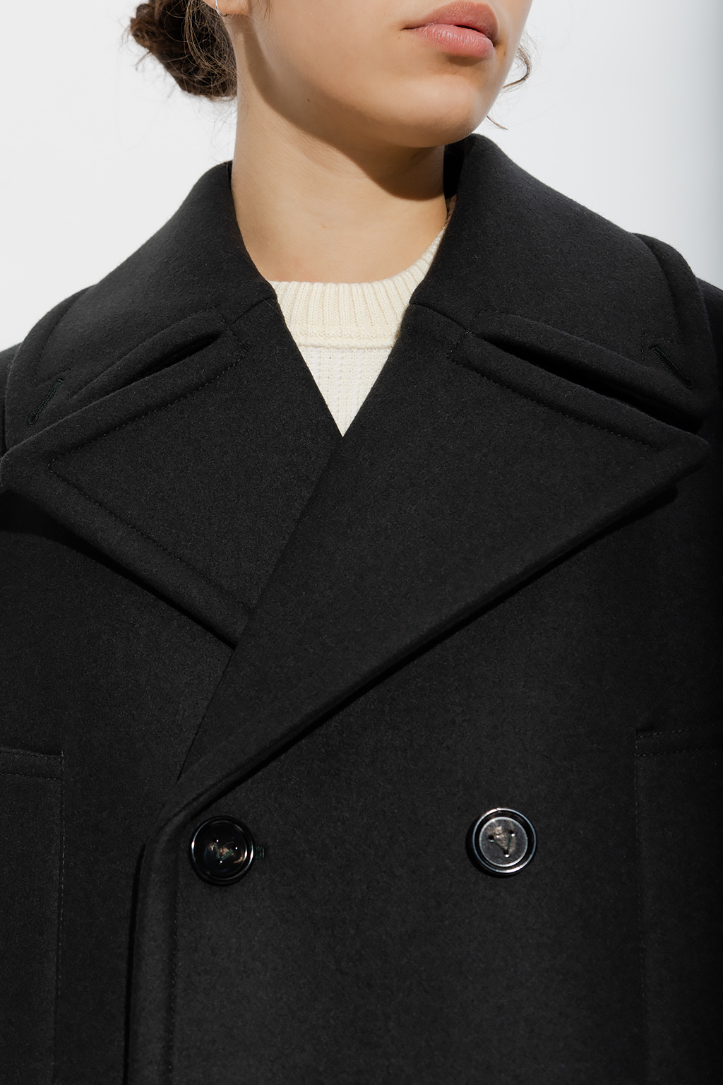【関税&送料込】Bottega Veneta Double-Breasted Mohair And Al BOTTEGA VENETA Double-breasted wool blazer | NET-A-PORTER